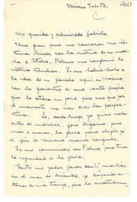 [Carta] 1950 ene. 9, México [a] Gabriela Mistral