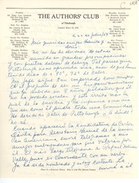 [Carta] 1954 jul. 22, Pittsburgh, [Pennsylvania] [a] Gabriela y Doris