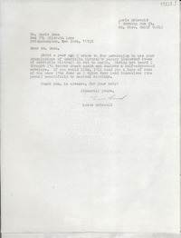 [Carta] 1976 Apr. 27, Mt. View, Calif., [Estados Unidos] [a] Ms. Doris Dana, Box 784 Hildreth Lane, Bridgehampton, New York