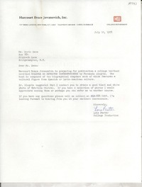 [Carta] 1978 July 10, New York, N. Y., [EE.UU.] [a] Ms. Doris Dana, Hildreth Lane, Bridgehampton, N. Y., [EE.UU.]