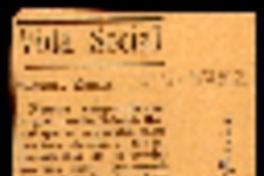 Vida social Gabriela Mistral.