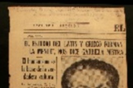 "El estudio del latín y griego forman la mente", nos dice Gabriela Mistral el humanismo es la base de la verdadera cultura : la Universidad Católica y el Seminario se han preocupado de estos estudios : en qué radican los defectos de la enseñanza actual.
