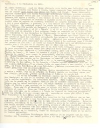[Carta] 1951 dic. 8, Santiago, [Chile] [a] Gabriela [Mistral]