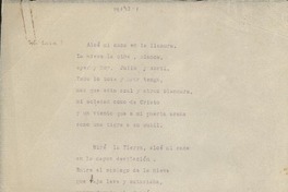 [Alcé mi casa en la llanura_]