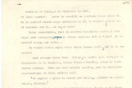 [Carta] 1951 dic. 16, Santiago, Chile [a] [Gabriela Mistral]