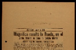 Magnífica resultó la ronda en el jardín botánico en honor a Gabriela Mistral mas de tres mil escolares asisten a ella.