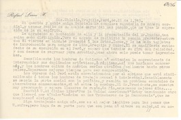 [Carta] 1945 oct. 28, Hda. Chiclín, Trujillo, Perú [a] Gabriela Mistral