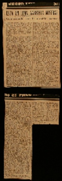 Está en Lima Gabriela Mistral conversando con la notable poetisa.