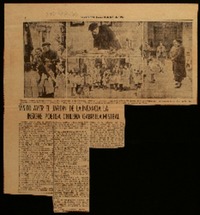 Visitó ayer el jardín de infancia la insigne poetisa Gabriela Mistral