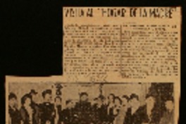 Visita al "Hogar de la Madre"