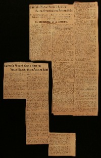 Gabriela Mistral reveló ayer un nuevo aspecto de su personalidad en sus investigaciones folklóricas, la poetisa chilena señala el camino de una literatura genuinamente americana : la conferencia en el municipal.