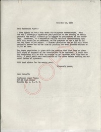 [Carta] 1960 Dec. 30, [EE.UU.] [al] Professor Angel Flores, N. Y., [EE.UU.]