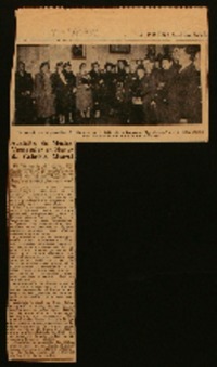 Audición de música vernacular en honor de Gabriela Mistral