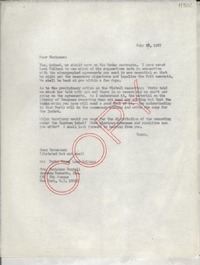 [Carta] 1967 July 20, [Estados Unidos] [a] Mrs. Marianne Mantell, Caedmon Records, Inc., New York