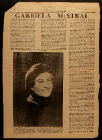 Gabriela Mistral