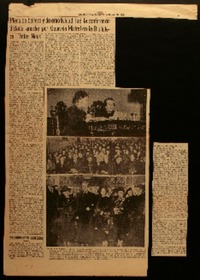 Plena de belleza y de emotividad fué la conferencia dictada por Gabriela Mistral en la Biblioteca "Entre Nous"