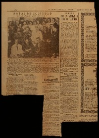 Revistió singulares relieves la sesión celebrada por el Consejo para entregar a la Mistral acuerdo en que la declara "huesped ilustre"