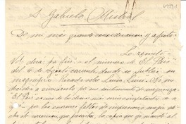 [Carta] 1940 ago. 27, Montevideo, [Uruguay] [a] Gabriela Mistral