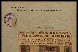 Gabriela Mistral fue agasajada con un te en casa de la sra. Borja de Icaza, habiendo hecho antes jira a Huigra el consejo cantonal se reunirá hoy en sesión para hacer entrega a la gentil visitante de pergamino que contiene acuerdo declarandola huesped ilustre.