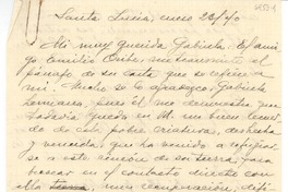 [Carta] 1940 ene. 23, Santa Lucía, Uruguay [a] Gabriela [Mistral]