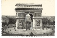 [Tarjeta Postal] 1951 dic. 11, París [a] Gabriela Mistral, Napoli, Italia