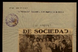 De sociedad en el Consulado de Chile.