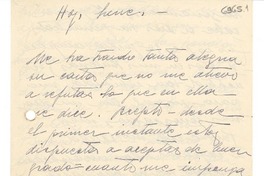 [Carta] [Madrid] [a] Gabriela Mistral