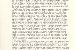 [Carta] 1948 jun. 2, [Cuba?] [a] Gabriela Mistral, [EE.UU.?]