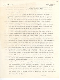 [Carta] 1948 jun. 22, [Cuba?] [a] Gabriela [Mistral], [EE.UU.?]