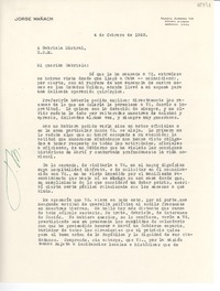 [Carta] 1953 feb. 4, Cuba [a] Gabriela Mistral,