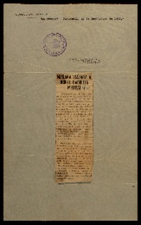 Mañana viajará al norte Gabriela Mistral