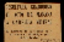 Resultará grandioso el acto de mañana a Gabriela Mistral en nombre de la ciudad se lo ofrecerá el municipio en el anfiteatro.