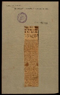 Poetisa Mistral siguió viaje al norte a bordo del vapor Santa Clara se marcha agradecida de atenciones que le han prodigado.