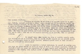 [Carta] 1936 jul. 26, La Habana [a] Gabriela Mistral