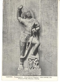 [Tarjeta postal] 1949 abr. 23, New Delhi, [India] [a] Gabriela Mistral, Santa Bárbara, Cal[ifornia], [EE.UU.]