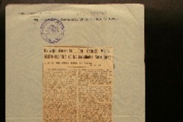 Un viaje interesante--- con Gabriela Mistra, madre espiritual de las juventudes americanas a bordo del Santa Clara en Panamá, oct. de 1938