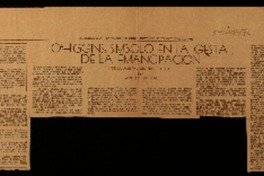 O'Higgins, símbolo en la gesta de la emancipación y de la amistad del Perú y Chile