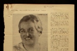 Gabriela Mistral en Uruguay