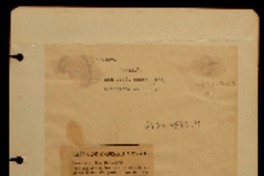 Carta de Gabriela Mistral