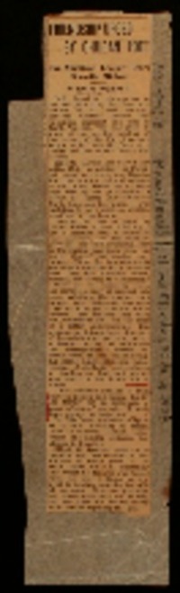 Friendship urged by chilean poet Pan-American League hears señorita Mistral