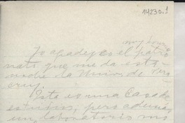 [Yo agradezco el patronato que me da_]