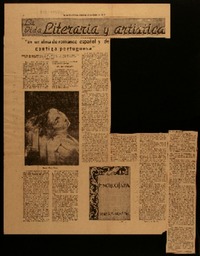 "Es un alma de romance español y de cantiga portuguesa" dice Gabriela Mistral en el prólogo a "Encrucijada", libro de poemas de María Teresa Llona, que acaba de aparecer
