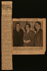 South american poetess arrives for local visit came principally to see the river, declares Gabriela Mistral