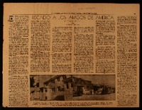 Recado a los amigos de América la tragedia andina