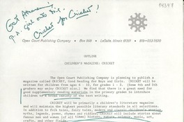 [Carta] 1972 June 20, [La Salle, illinois, Estados Unidos]