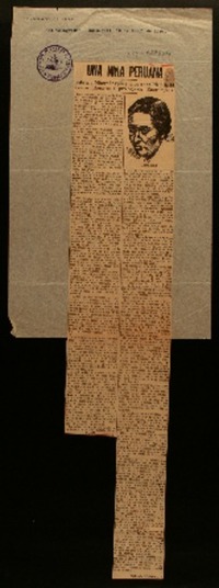 Una niña peruana Gabriela Mistral explica la personalidad de M. Teresa Llona en el pròlogo de "Encrucijada"