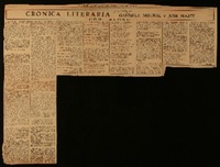 Crónica literaria Gabriela Mistral y José Martí