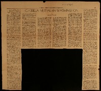 Gabriela Mistral en Washington