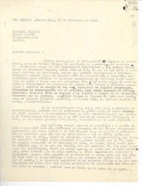 [Carta] 1949 dic. 17, Río Piedras, Puerto Rico [a] Gabriela Mistral, Jalapa, Veracruz, México
