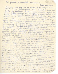 [Carta] 1946 ago. 28, [Chile] [a] [Gabriela Mistral]